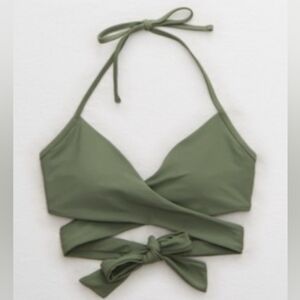 Abercrombie & Fitch Wrap Bikini Top L